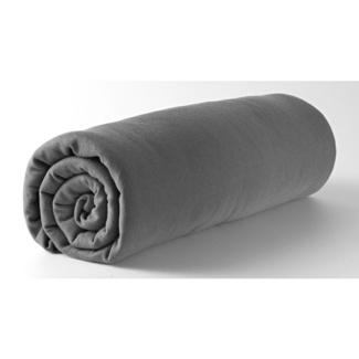 Spannbettlaken grau 100 x 200 cm, 2er-Set Spannbettlaken grau 100 x 200 cm, 2er-Set