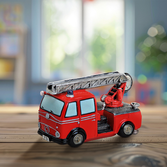 Wurm Spardose "Feuerwehrwagen"