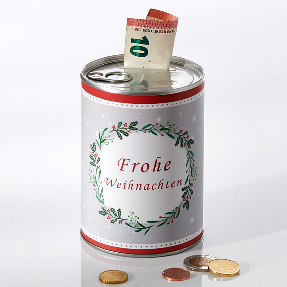 Spardose "Frohe Weihnachten" 3PAGEN