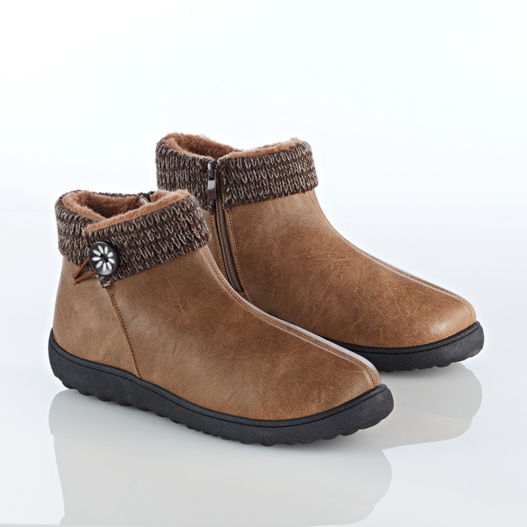 Pagen Stiefelette "Tilly" taupe