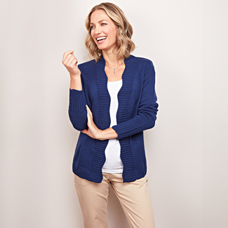 Strick-Cardigan Wilma navy Strick-Cardigan Wilma navy