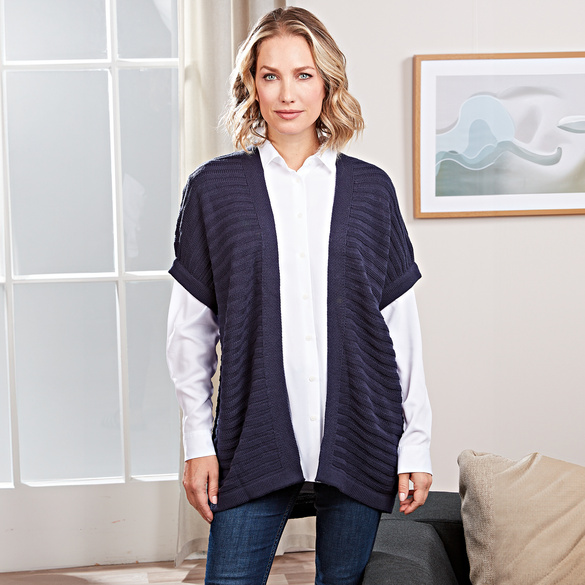 Pagen Strickweste marine