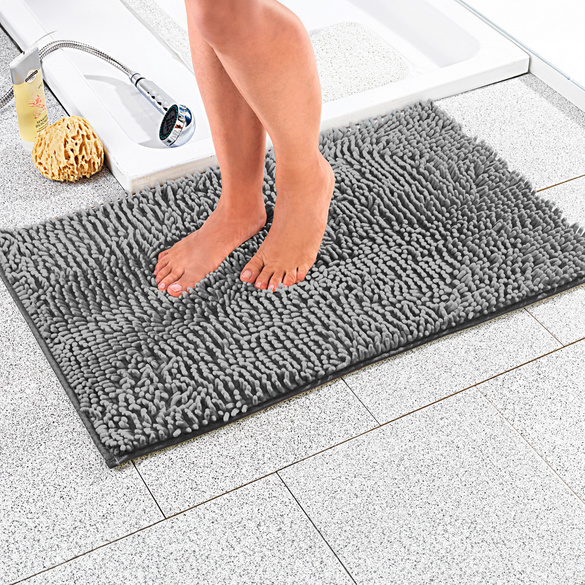 Pagen Supersoft-Badematte grau