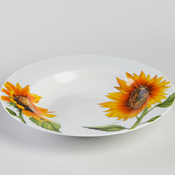 Suppenteller "Sonnenblumen"