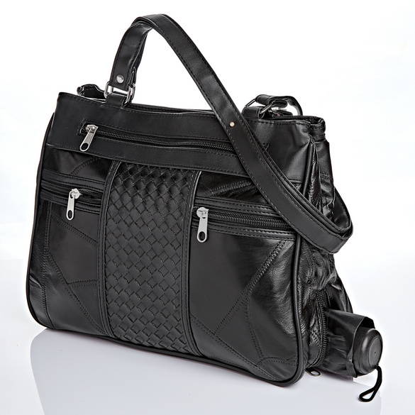 Pagen Tasche mit Schirm schwarz