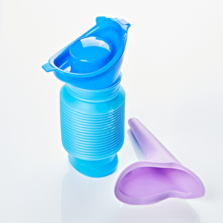 Teleskop Notfall-Urinal, blau Teleskop Notfall-Urinal, blau