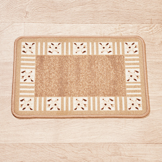 Teppich "Karo" beige, 40 x 60 cm Casa Bonita Teppich "Karo" beige, 40 x 60 cm Casa Bonita