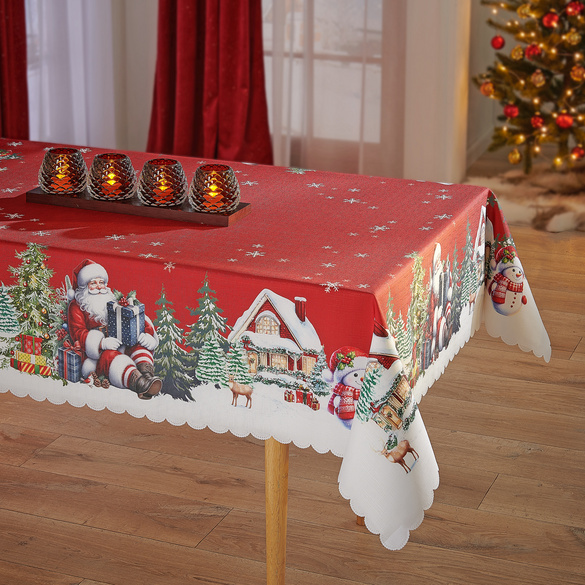 Tischdecke "Nikolaus" 130 x 160 cm