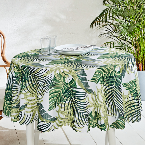 Tischdecke "Palmwedel", Ø160cm