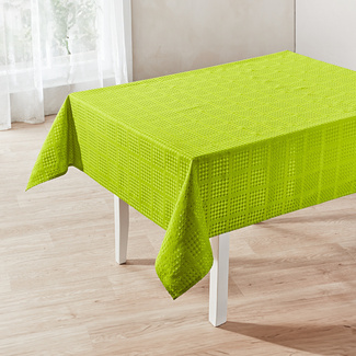Tischdecke gelbgrün, 130 × 160 cm Tischdecke gelbgrün, 130 × 160 cm