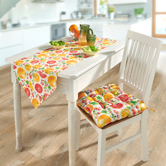 Tischläufer "Zitrusfrüchte" 40 x 140 cm Eldo Tischläufer "Zitrusfrüchte" 40 x 140 cm Eldo