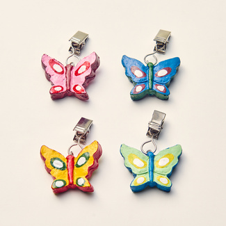 Tischtuch-Clips "Schmetterling", 4er-Set Tischtuch-Clips "Schmetterling", 4er-Set
