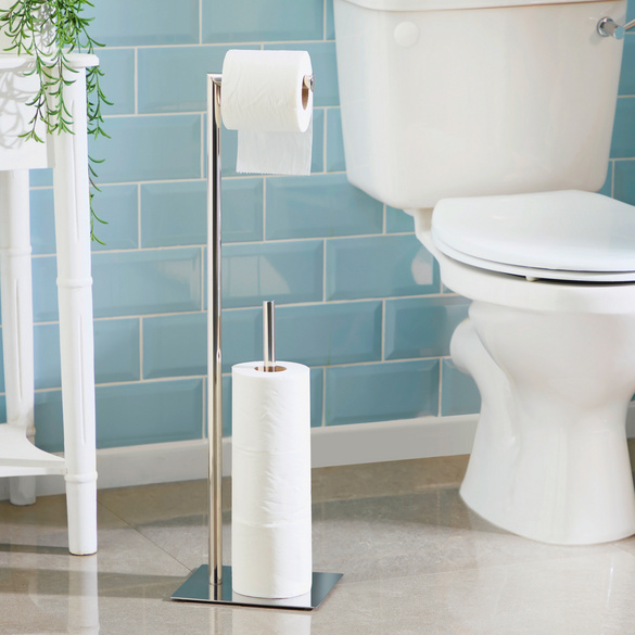 Toilettenpapierhalter 2-in-1