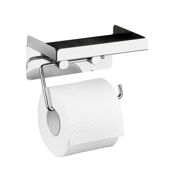 Toilettenpapierhalter 2-in-1 Edelstahl