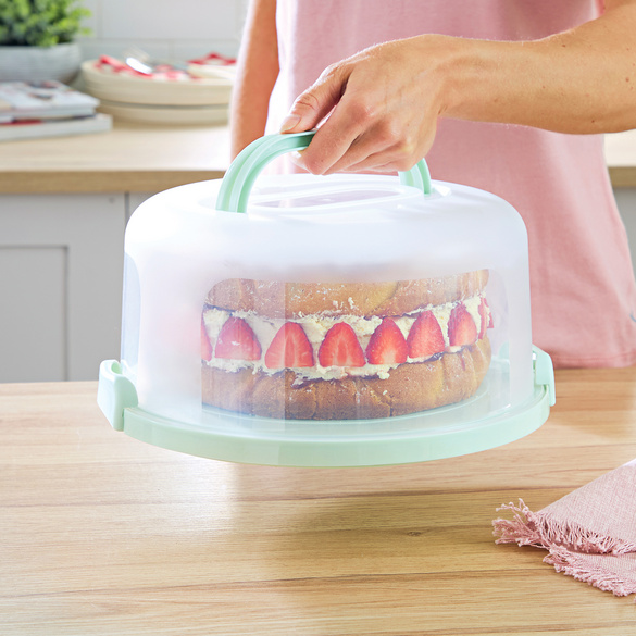 Tortentransportbox Mit Kühlpack - Cake Behälter 26x22x12,5cm