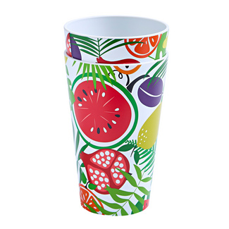 Trinkbecher "Karibik" 2er-Set Basilico Trinkbecher "Karibik" 2er-Set Basilico
