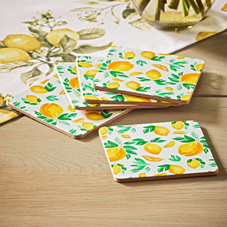 Untersetzer "Lemon", 6er-Set Basilico Untersetzer "Lemon", 6er-Set Basilico