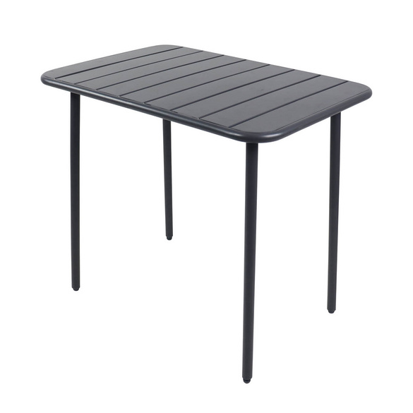 Gartentisch "Sumila" 80 x 55 Schwarz