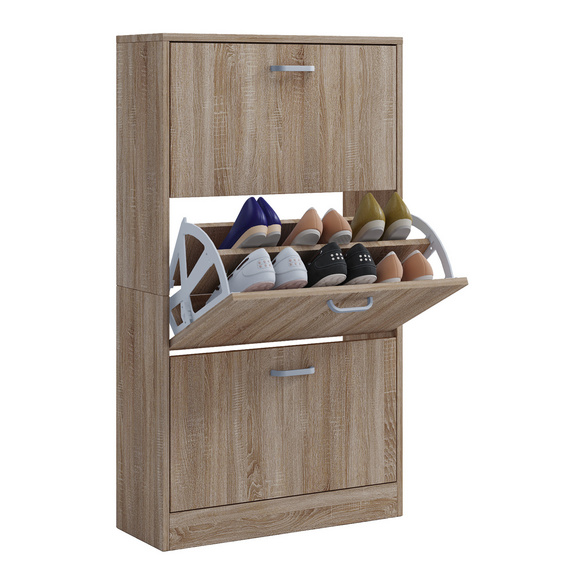 Schuhschrank "Sipos L" Sonoma-Eiche