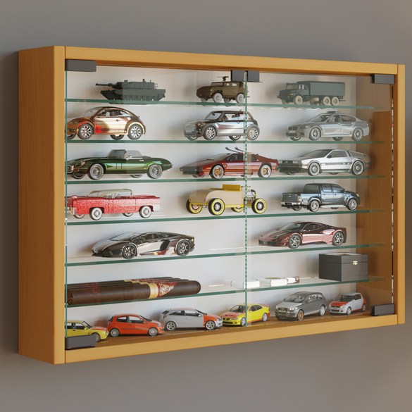 VCM Wandvitrine "Mandosa XL" Buche