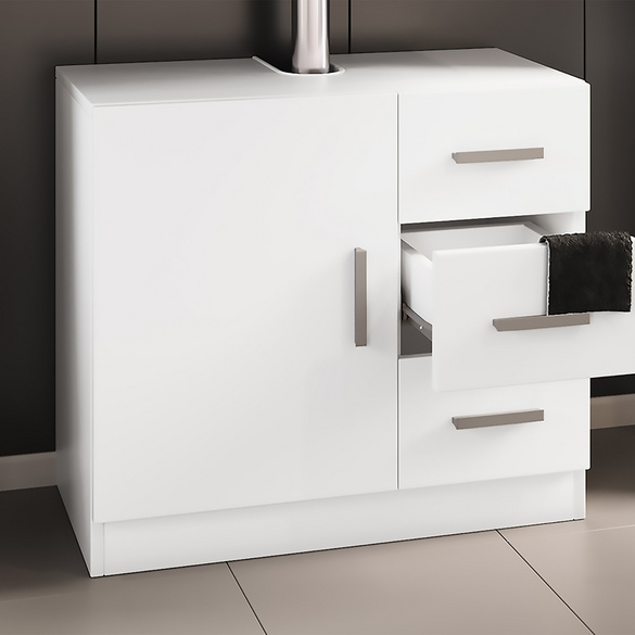 Waschbecken-Unterschrank "Zalo XL" Weiß