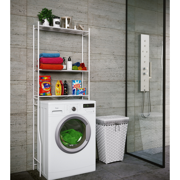 Waschmaschinenschrank "Tubas" Weiß