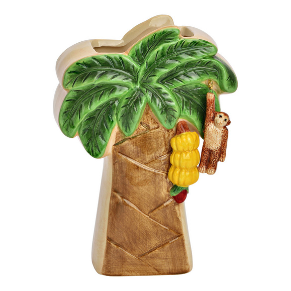 Wurm Vase "Baum mit Banane & Affe"