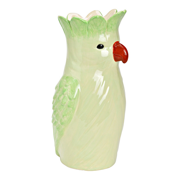 Wurm Vase "Papagei" hellgrün