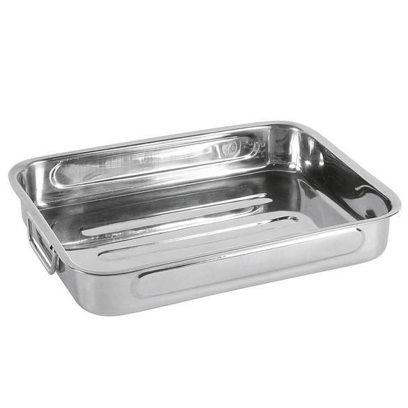 Krüger Emaille Vierkantpfanne 32cm - Für Alle Herdarten Inklusive Induktion