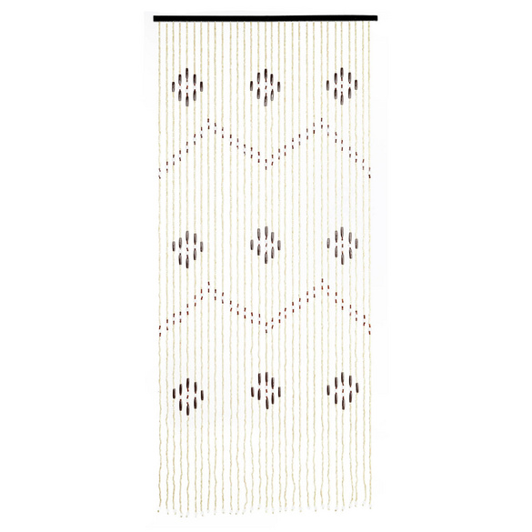 Vorhang Holzperlen 90×200 cm