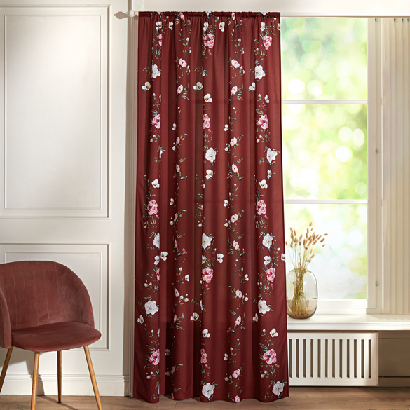 Vorhang Vlavia burgund 140x230 cm