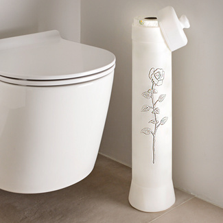 WC-Ersatzrollenhalter "Rose", stehend WC-Ersatzrollenhalter "Rose", stehend
