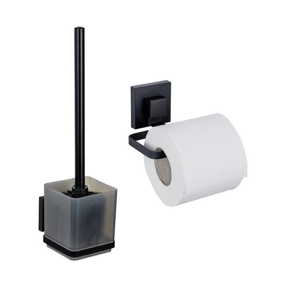 WC-Set „Vacuum-Loc® Quadro“ Schwarz