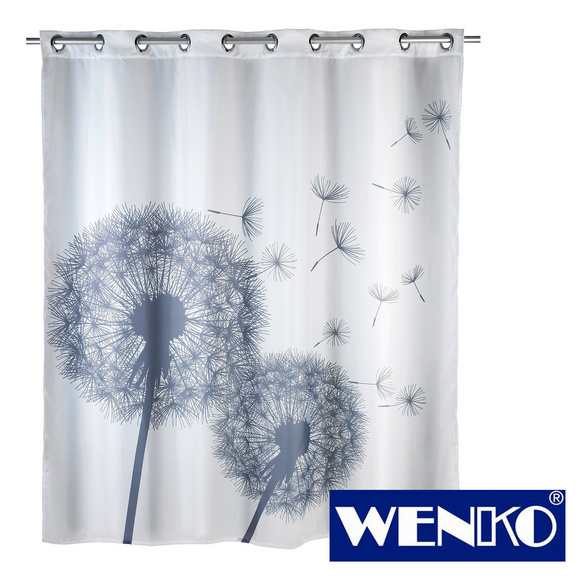 Anti-Schimmel Duschvorhang Astera Flex, Textil (Polyester), 180 x 200 cm, waschbar