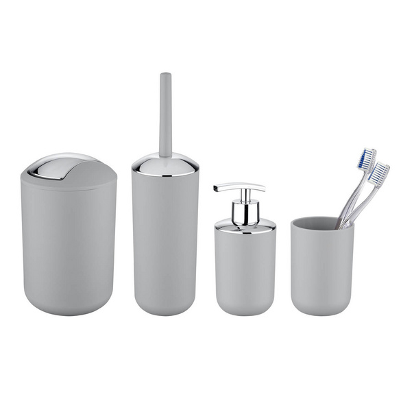 Bad-Accessoire-Set "Brasil" Grau, 4-tlg