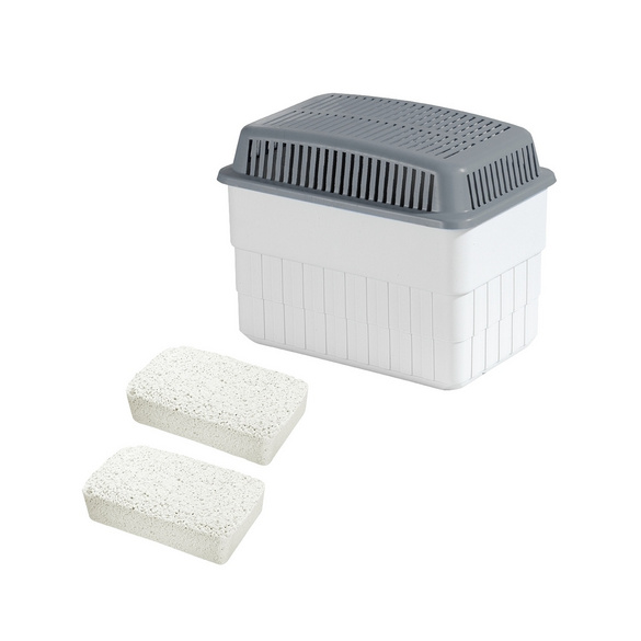 Feuchtigkeitskiller 2 x 1kg, Raumentfeuchter mit 1 x Nachfüller