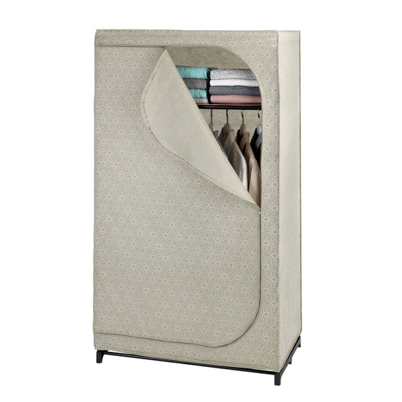 Kleiderschrank Mod. Balance mit Ablage, Stoffschrank, Faltschrank