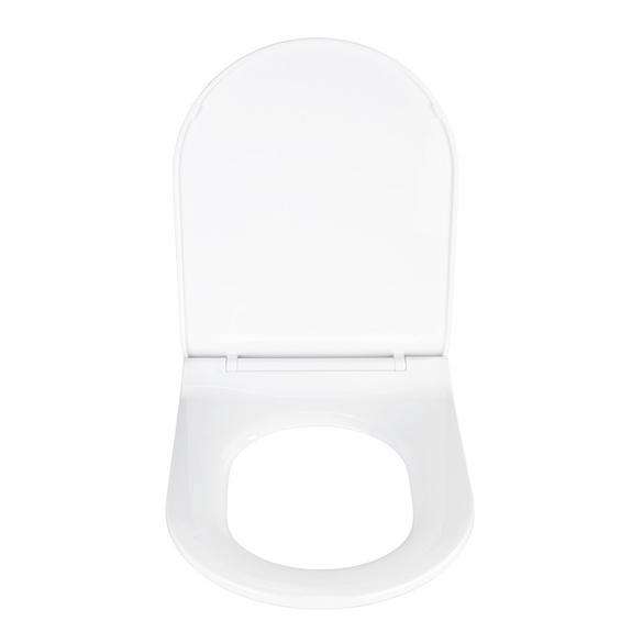 Premium WC-Sitz Habos, Thermoplast weiß, mit Absenkautomatik