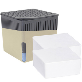WENKO Raumentfeuchter Cube Beige 2 x 500 g, für Räume bis ca. 40 m³ WENKO Raumentfeuchter Cube Beige 2 x 500 g, für Räume bis ca. 40 m³