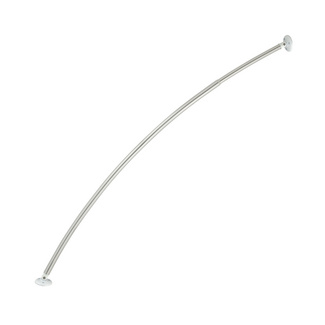 WENKO Teleskop-Badewannenstange bogenförmig Chrom, 110 - 200 cm WENKO Teleskop-Badewannenstange bogenförmig Chrom, 110 - 200 cm