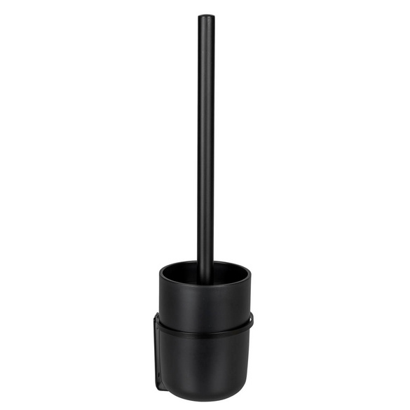 Turbo-Loc® WC-Garnitur Mod. Carpino Schwarz, Befestigen ohne Bohren