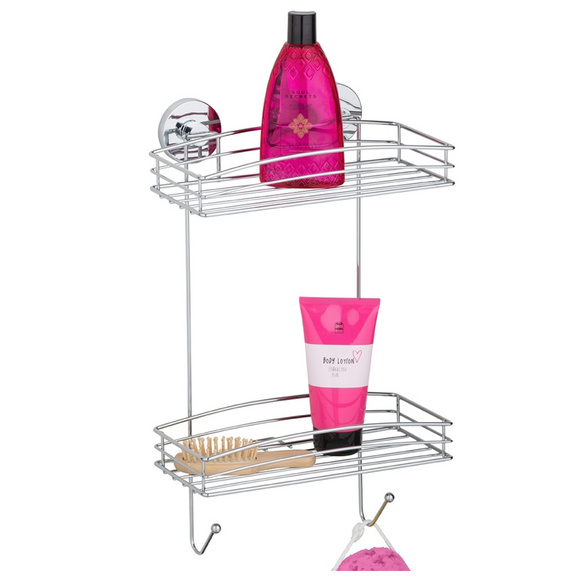 Vacuum-Loc® Wandregal 2 Etagen, Befestigen ohne bohren