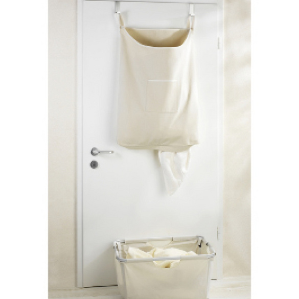 Über-Tür Wäschesammler Canguro Beige, 65 l