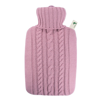 Wärmflasche Klassik Strickbezug pastell-rosa HUGO FROSCH Wärmflasche Klassik Strickbezug pastell-rosa HUGO FROSCH