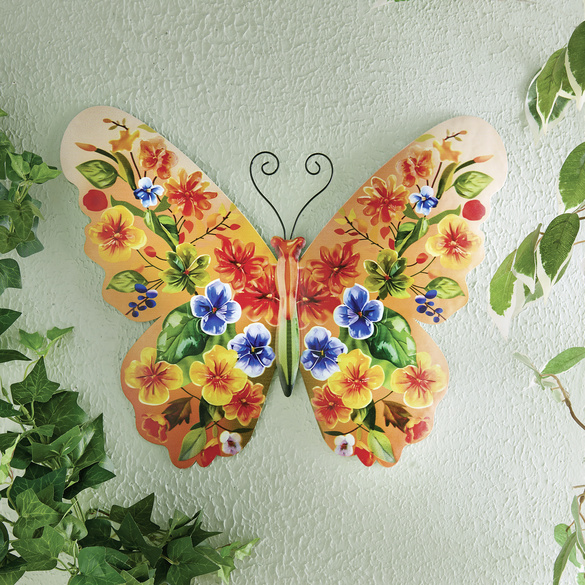 Wandschmuck Schmetterling
