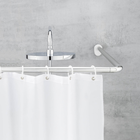Winkelstange Universal extra stark Chrom