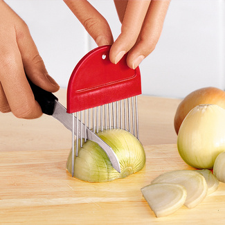 Zwiebelhalter rot Zwiebelhalter rot