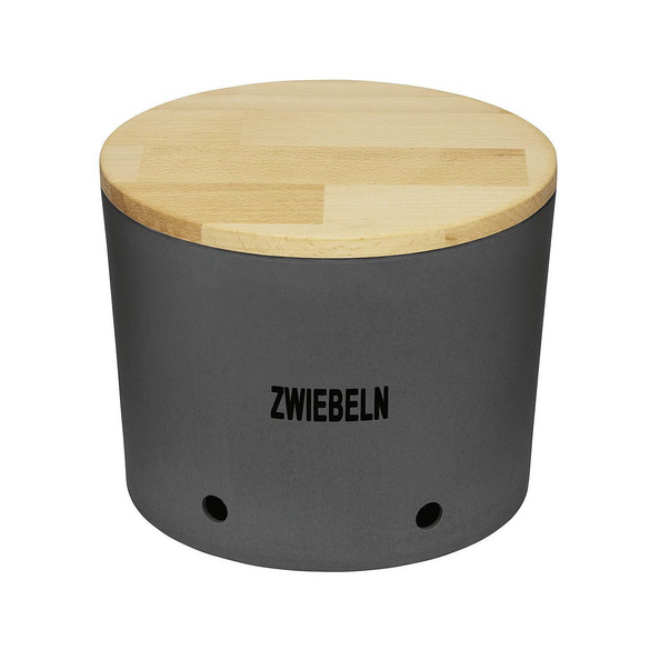 Zwiebeltopf „Natur-Design“ schiefer