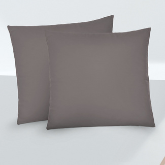 biberna Feinjersey-Kopfkissenbezug Doppelpack silber/grau, 2x 80x80 cm biberna Feinjersey-Kopfkissenbezug Doppelpack silber/grau, 2x 80x80 cm