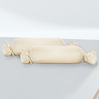 biberna Feinjersey-Nackenrollenbezug Doppelpack kitt, 2x 15x40 cm biberna Feinjersey-Nackenrollenbezug Doppelpack kitt, 2x 15x40 cm